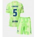 Maillot de foot Barcelona Inigo Martinez #5 Troisième vêtements enfant 2024-25 Manches Courtes (+ pantalon court)